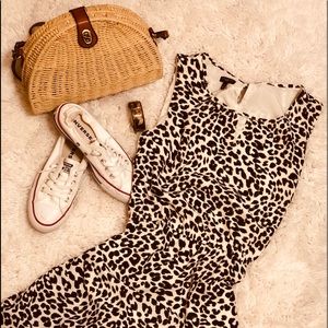 Talbots Petite 6P Animal Print Dress